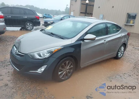 2015 Hyundai Elantra Se z USA, uszkodzony, nr VIN 5NPDH4AE0FH581930